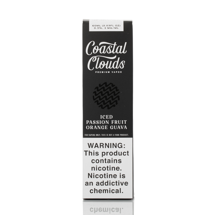 ICED Passion Fruit Orange Guava - Coastal Clouds Co. - 60mL - Image 3