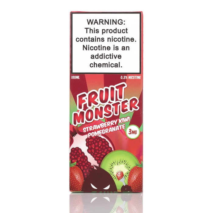 Strawberry Kiwi Pomegranate - Fruit Monster - 100mL - Image 3