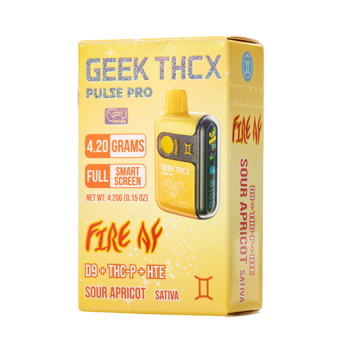 Geek THC-X Pulse Pro Fire AF Disposable 4.20G - Image 4