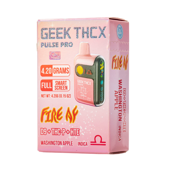 Geek THC-X Pulse Pro Fire AF Disposable 4.20G - Image 5