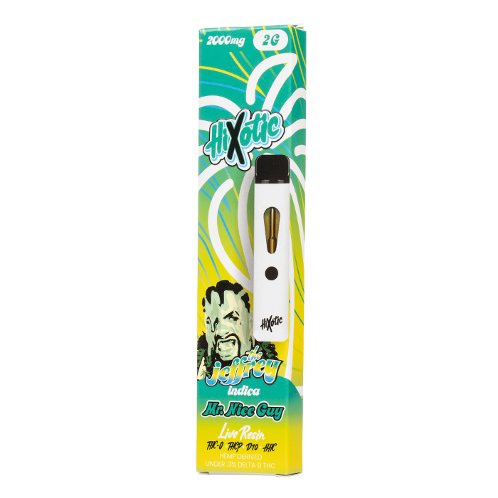 HiXotic The Jeffrey Live Resin Disposable 2G - Image 5