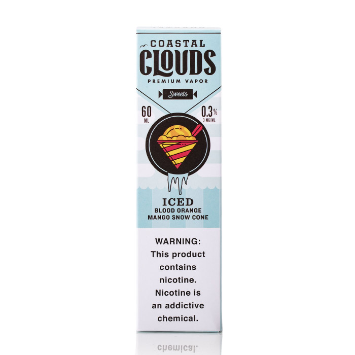 ICED Blood Orange Mango - Coastal Clouds Co. - 60mL - Image 6