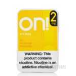 ON! Nicotine Pouches - CITRUS