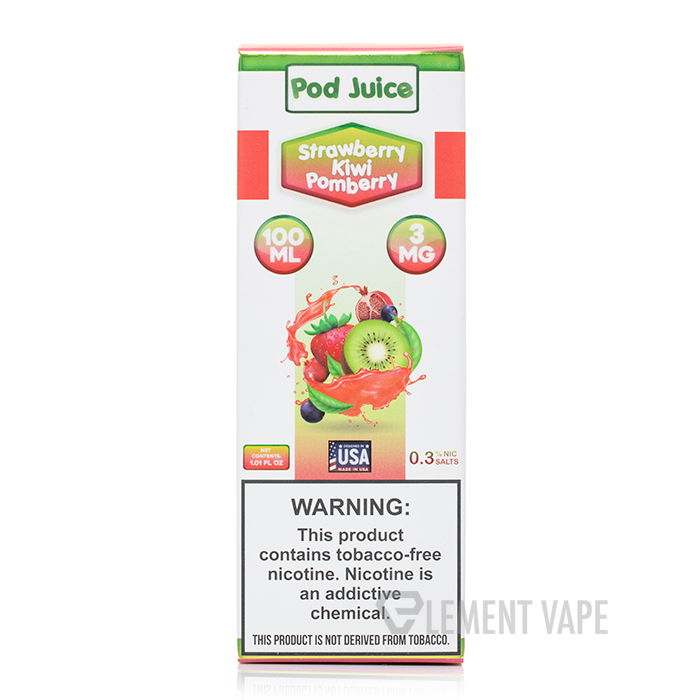 Strawberry Kiwi Pomberry - Pod Juice - 100mL - Image 3